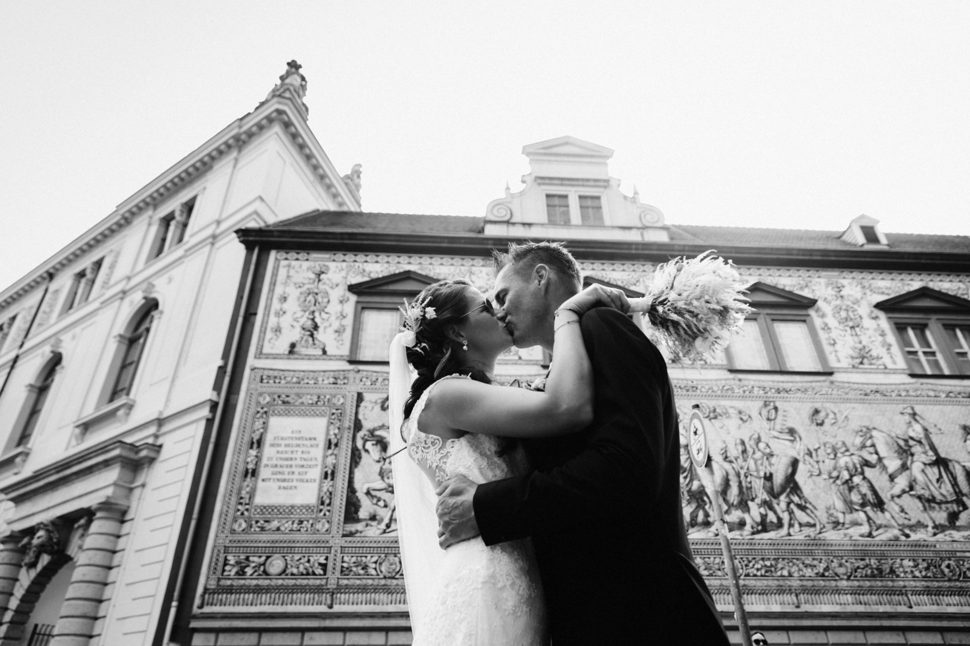 Hochzeit im historischen Dresden scaled