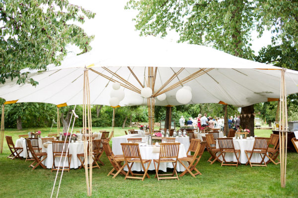 Outdoor Vintagehochzeit