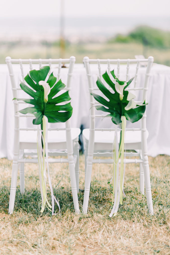 Stuhldekoration Pinterest Ideen Wedding
