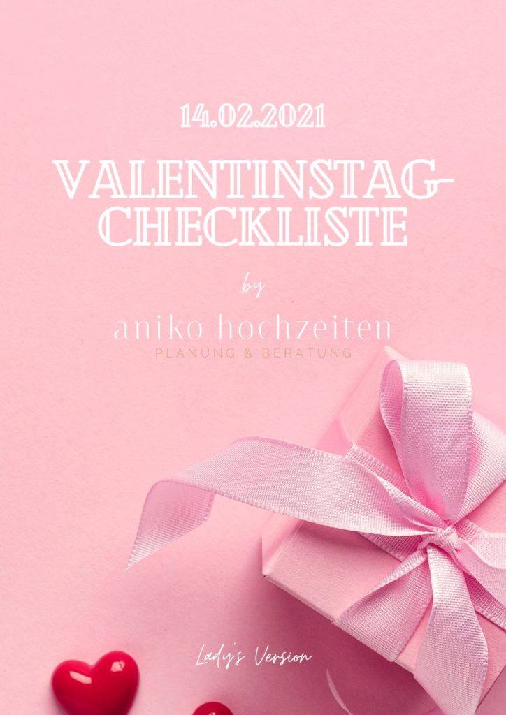 Valentinstag Checkliste Ladys Version 1 pdf