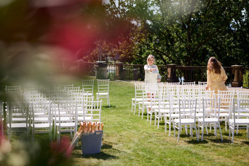 Weddingplanner at work